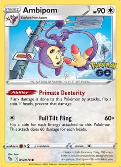 Ambipom — Pokémon GO #057