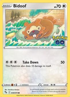 Bidoof — Pokémon GO #059
