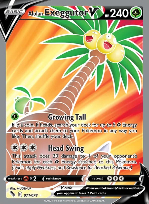 Alolan Exeggutor V — Pokémon GO #071