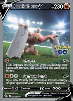 Conkeldurr V — Pokémon GO #074