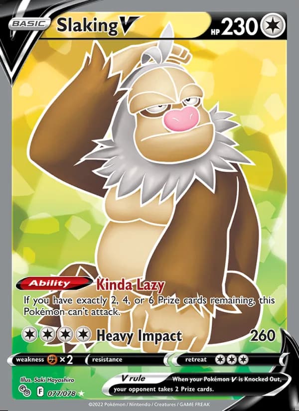 Slaking V — Pokémon GO #077