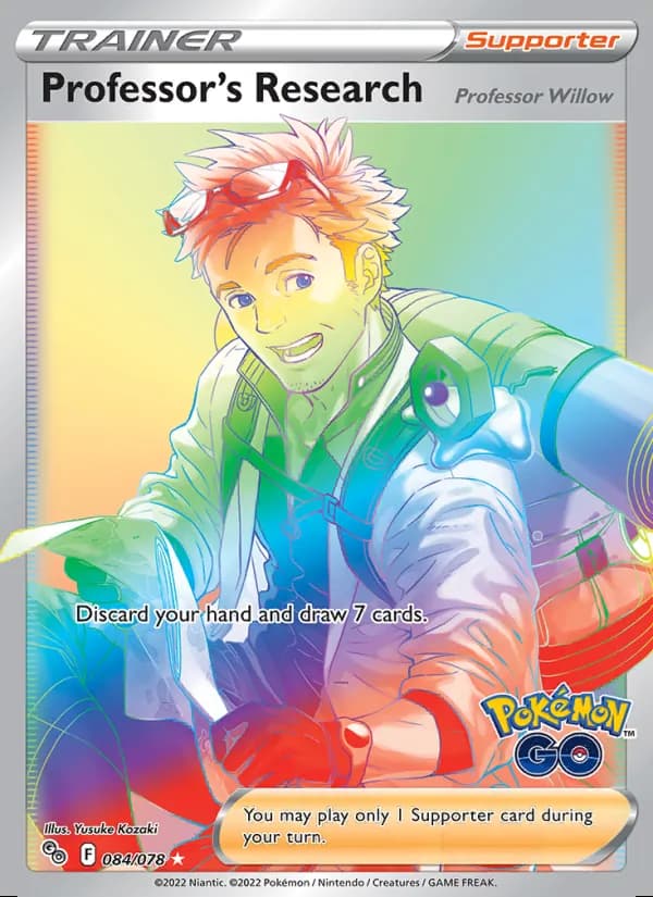 Professor's Research — Pokémon GO #084