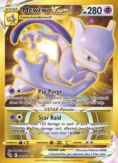 Mewtwo VSTAR — Pokémon GO #086