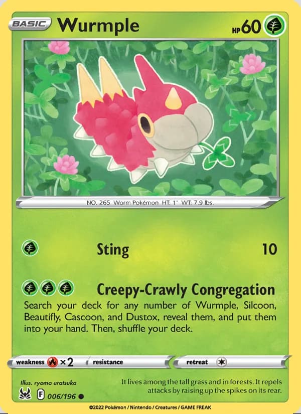 Wurmple — Lost Origin #006