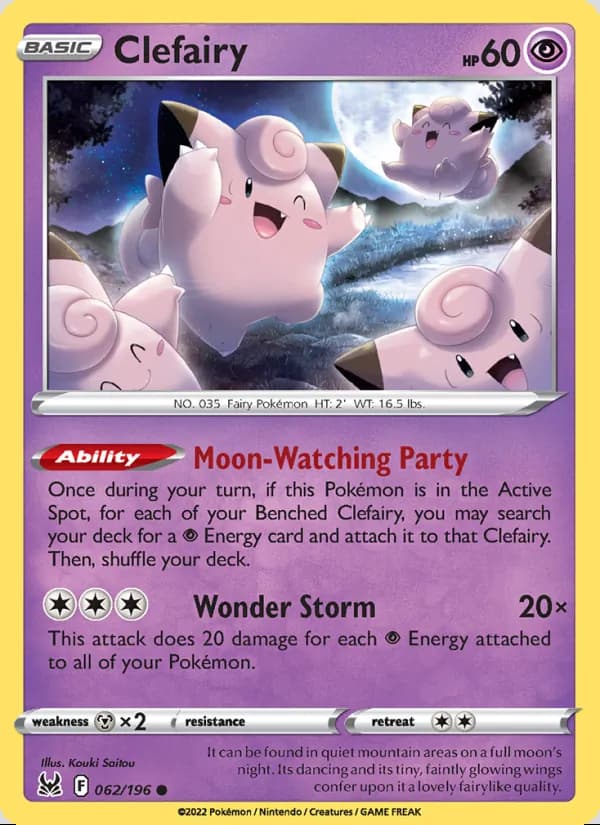 Clefairy — Origen Perdido #062