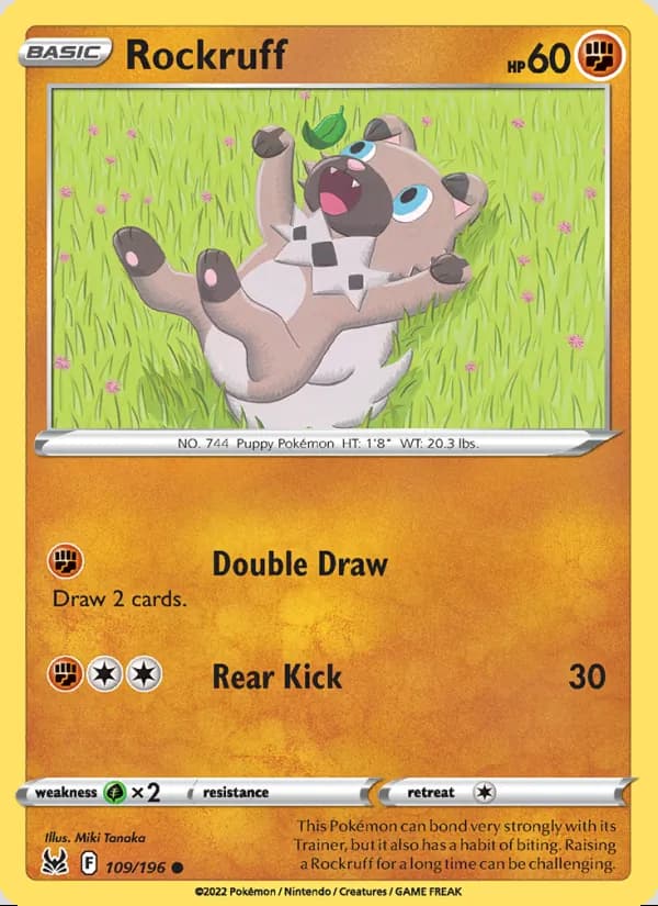 Rockruff — Lost Origin #109