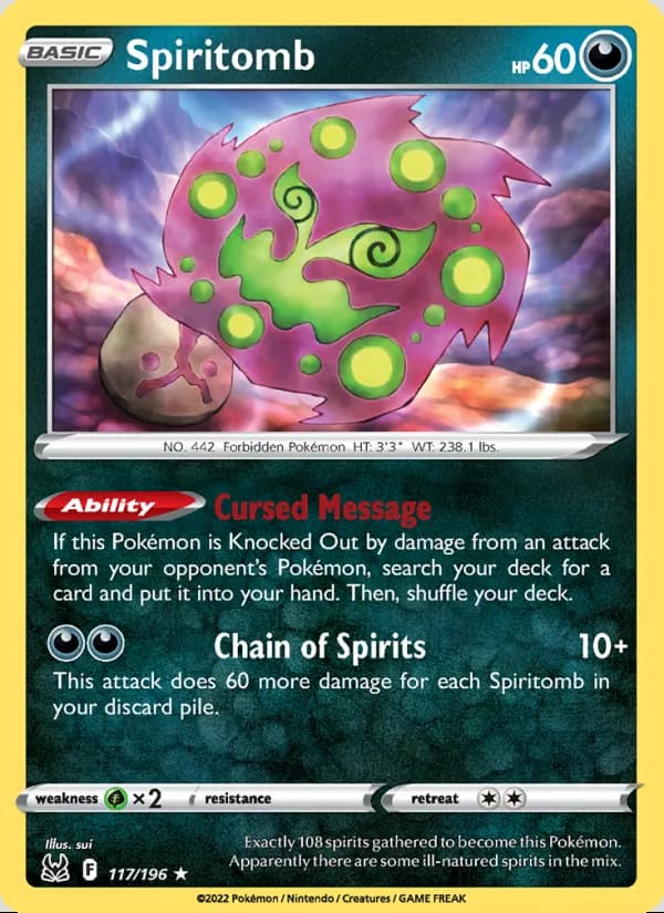 Spiritomb — Lost Origin #117