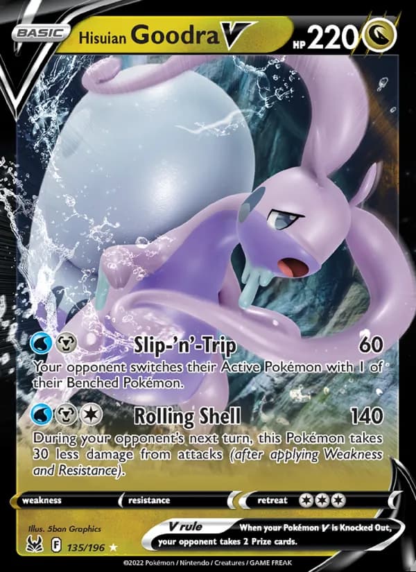 Goodra de Hisui V — Origen Perdido #135