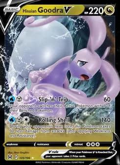 Hisuian Goodra V — Lost Origin #135