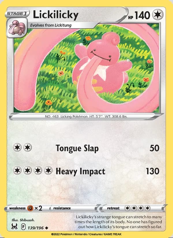 Lickilicky — Lost Origin #139