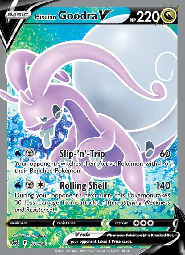 Hisuian Goodra V — Lost Origin #187