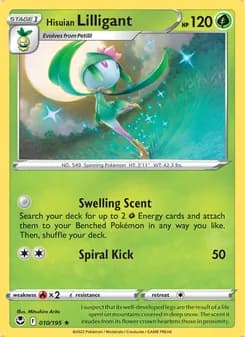 Hisuian Lilligant — Silver Tempest #010