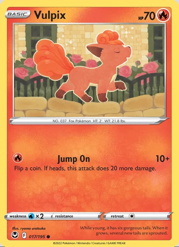 Vulpix — Silver Tempest #017