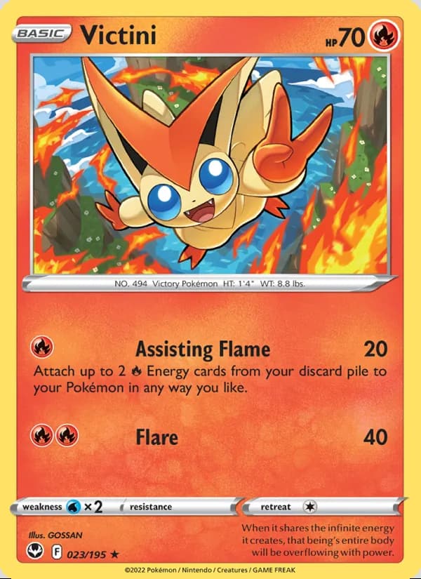 Victini — Tempestad Plateada #023