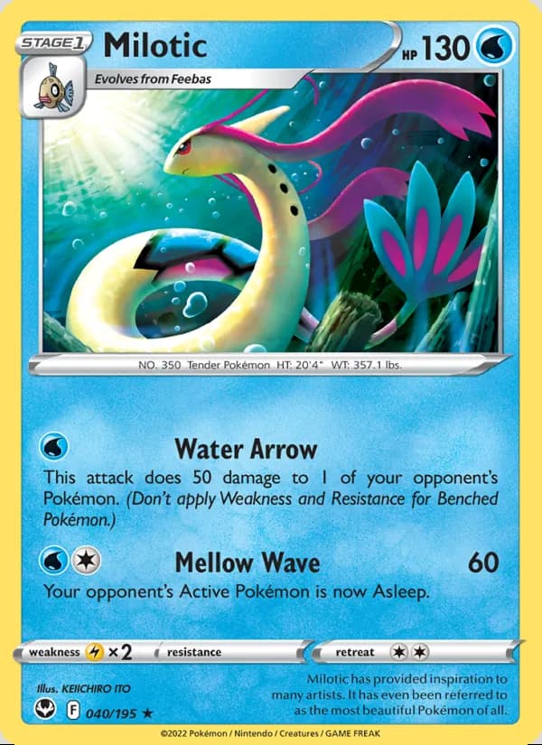 Milotic — Tempestad Plateada #040