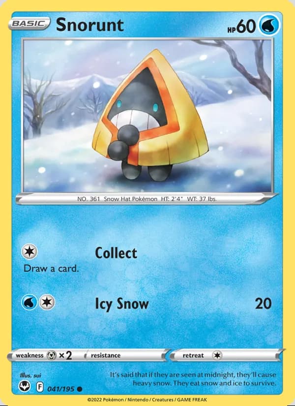 Snorunt — Silver Tempest #041