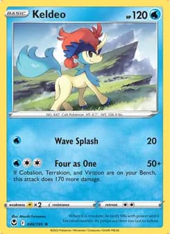 Keldeo — Silver Tempest #046