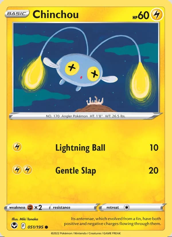Chinchou — Tempestad Plateada #051