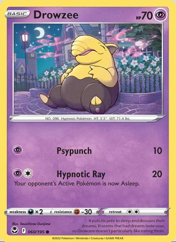 Drowzee — Silver Tempest #060