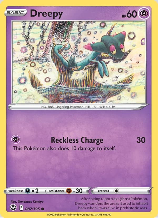 Dreepy — Silver Tempest #087