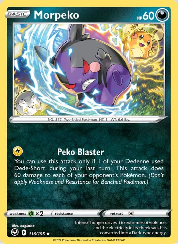 Morpeko — Tempestad Plateada #116