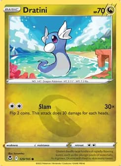 Dratini — Silver Tempest #129