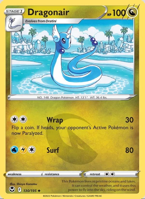 Dragonair — Tempestad Plateada #130
