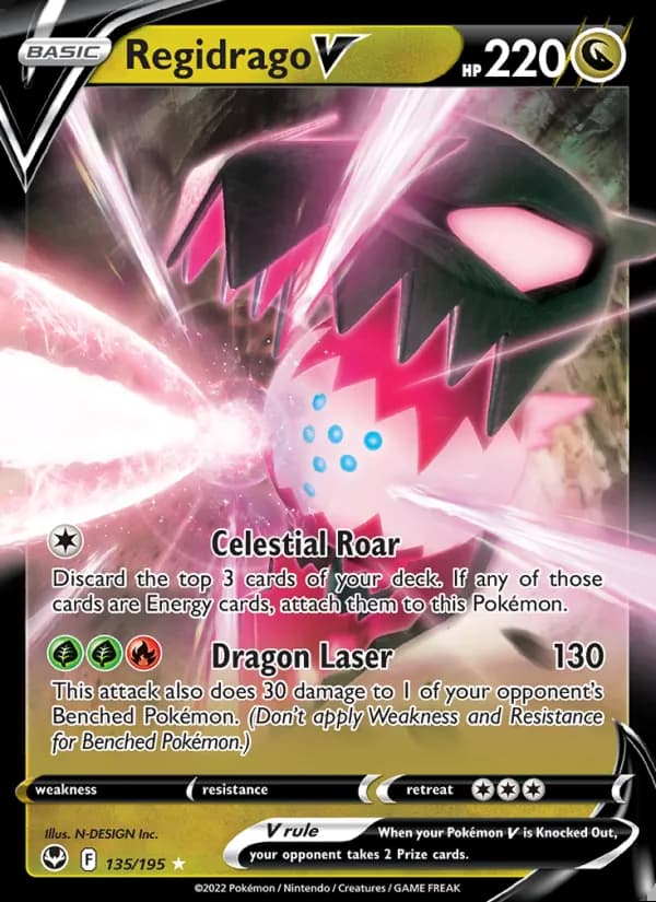 Regidrago V — Silver Tempest #135