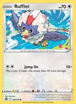 Rufflet — Silver Tempest #148