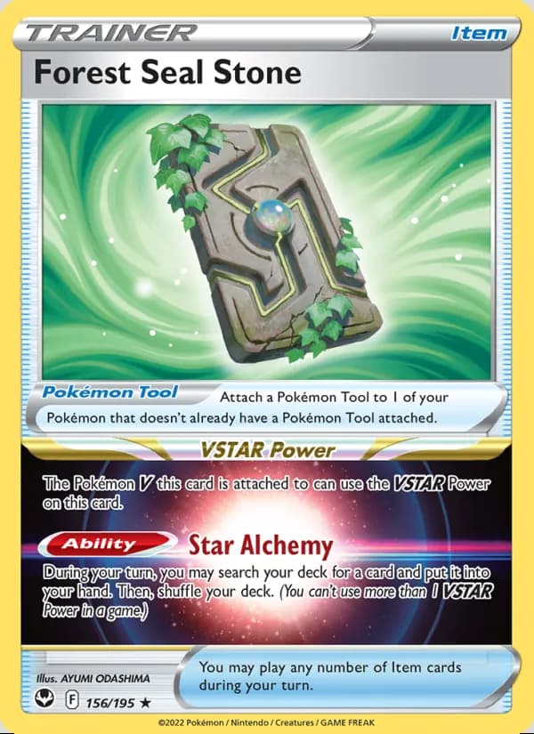 Forest Seal Stone — Silver Tempest #156