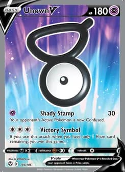 Unown V — Silver Tempest #176