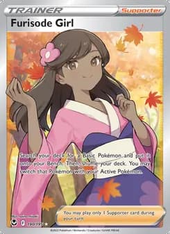 Furisode Girl — Silver Tempest #190