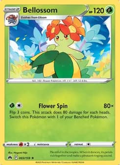Bellossom — Crown Zenith #003