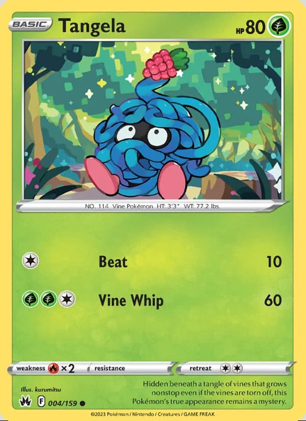 Tangela — Crown Zenith #004