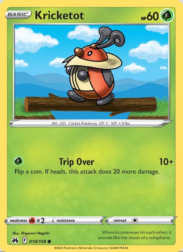 Kricketot — Crown Zenith #010