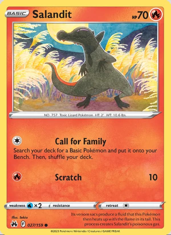 Salandit — Crown Zenith #027