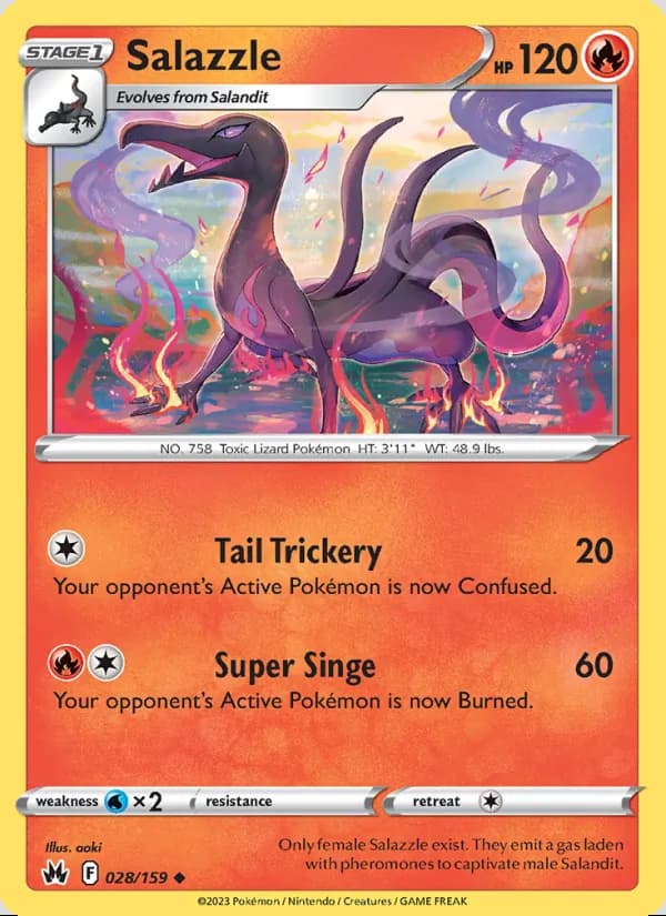 Salazzle — Cenit Supremo #028