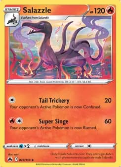 Salazzle — Crown Zenith #028