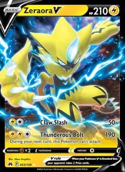 Zeraora V — Crown Zenith #053