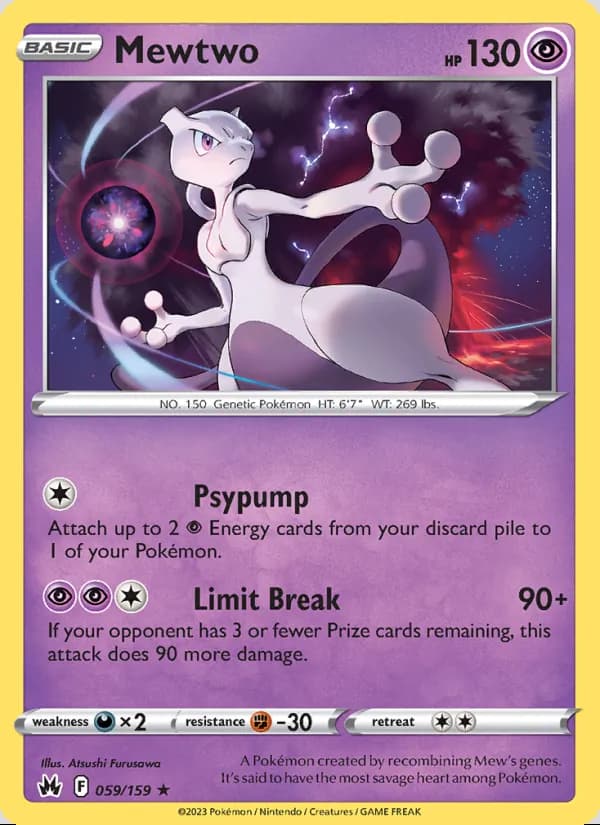Mewtwo — Crown Zenith #059