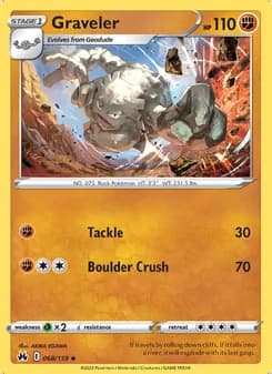 Graveler — Crown Zenith #068