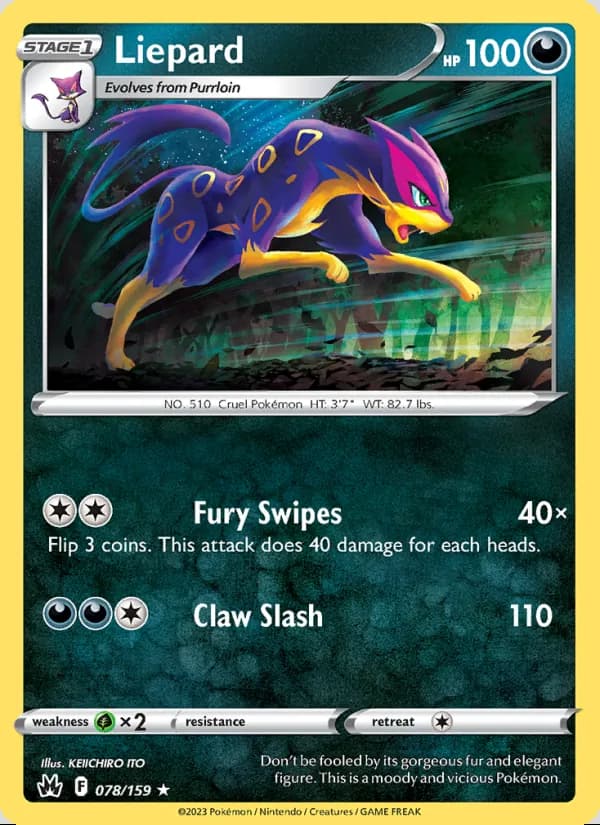 Liepard — Crown Zenith #078