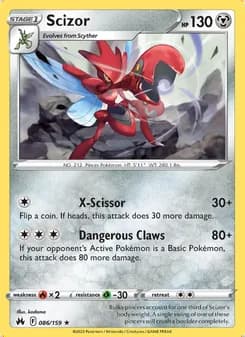 Scizor — Crown Zenith #086