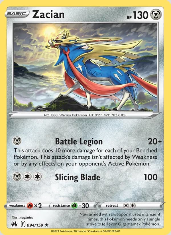 Zacian — Cenit Supremo #094