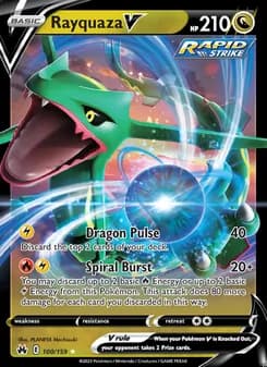 Rayquaza V — Crown Zenith #100