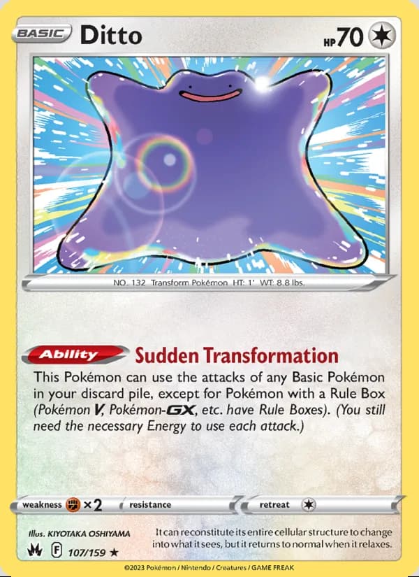 Ditto — Crown Zenith #107