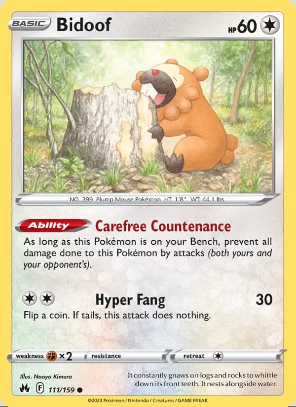 Bidoof — Cenit Supremo #111