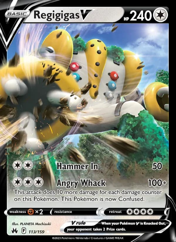 Regigigas V — Crown Zenith #113