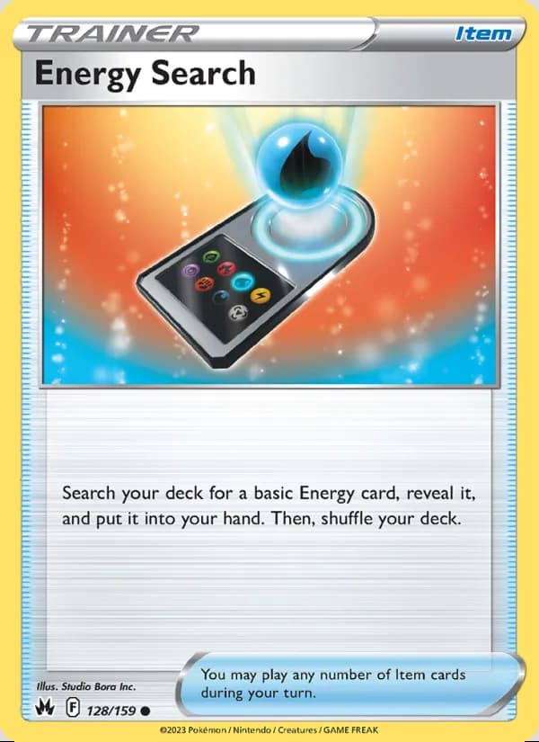 Energy Search — Crown Zenith #128