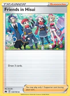 Friends in Hisui — Crown Zenith #130